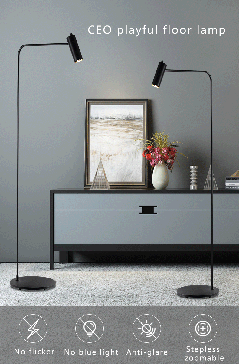 CEO floor lamp 2 Portable floor lamp zoomable