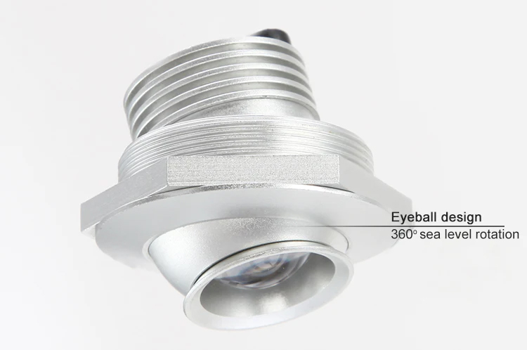 3 8310 The Eye 1w adjustable beam mini led downlight for showcase jewelry display