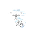 1718 3W Framing led projectors - Imagem 3
