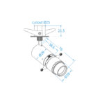 1720 5W Framing led projectors - Imagen 3